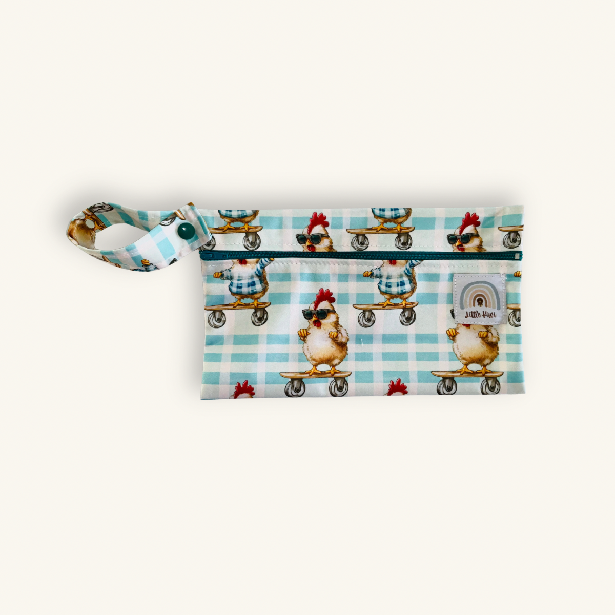 Rolling Roosters Wet Bag
