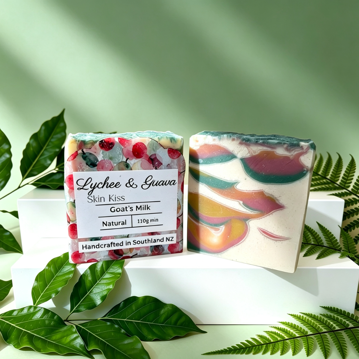 Lychee & Guava | Tropical Sorbet Artisan Soap Bar