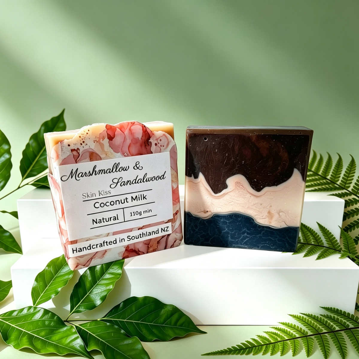 Marshmallow & Sandalwood | Soft Feminine Artisan Soap Bar