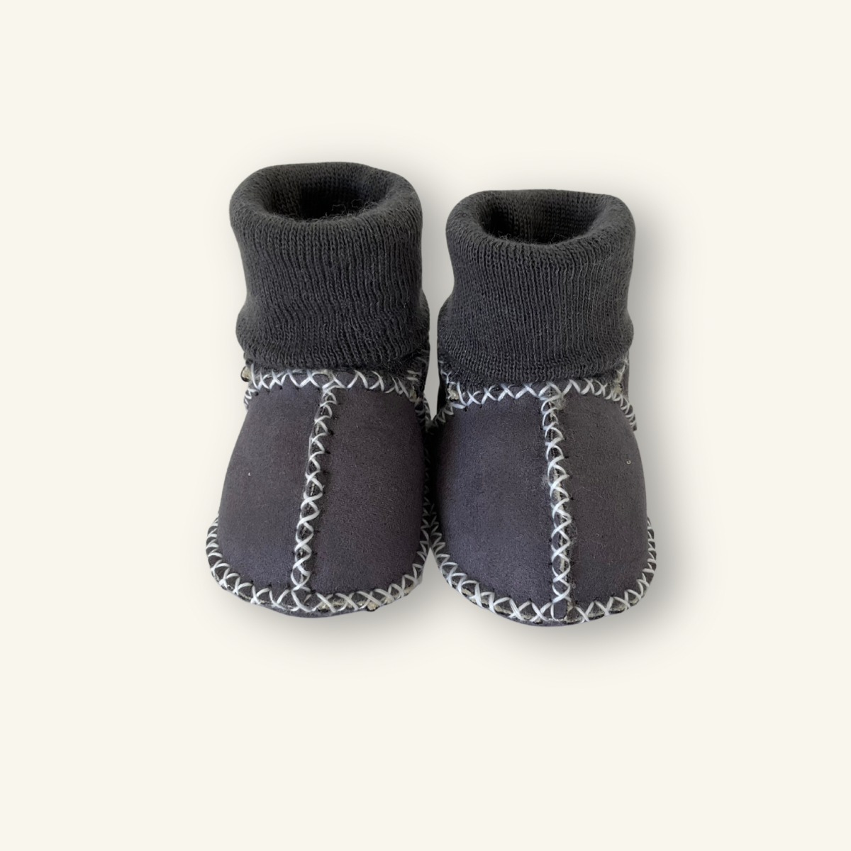Koala Grey Sheepskin Bootie