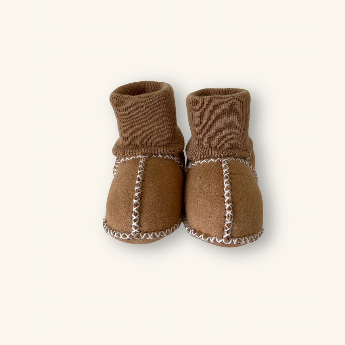 Toffee Hug Sheepskin Booties