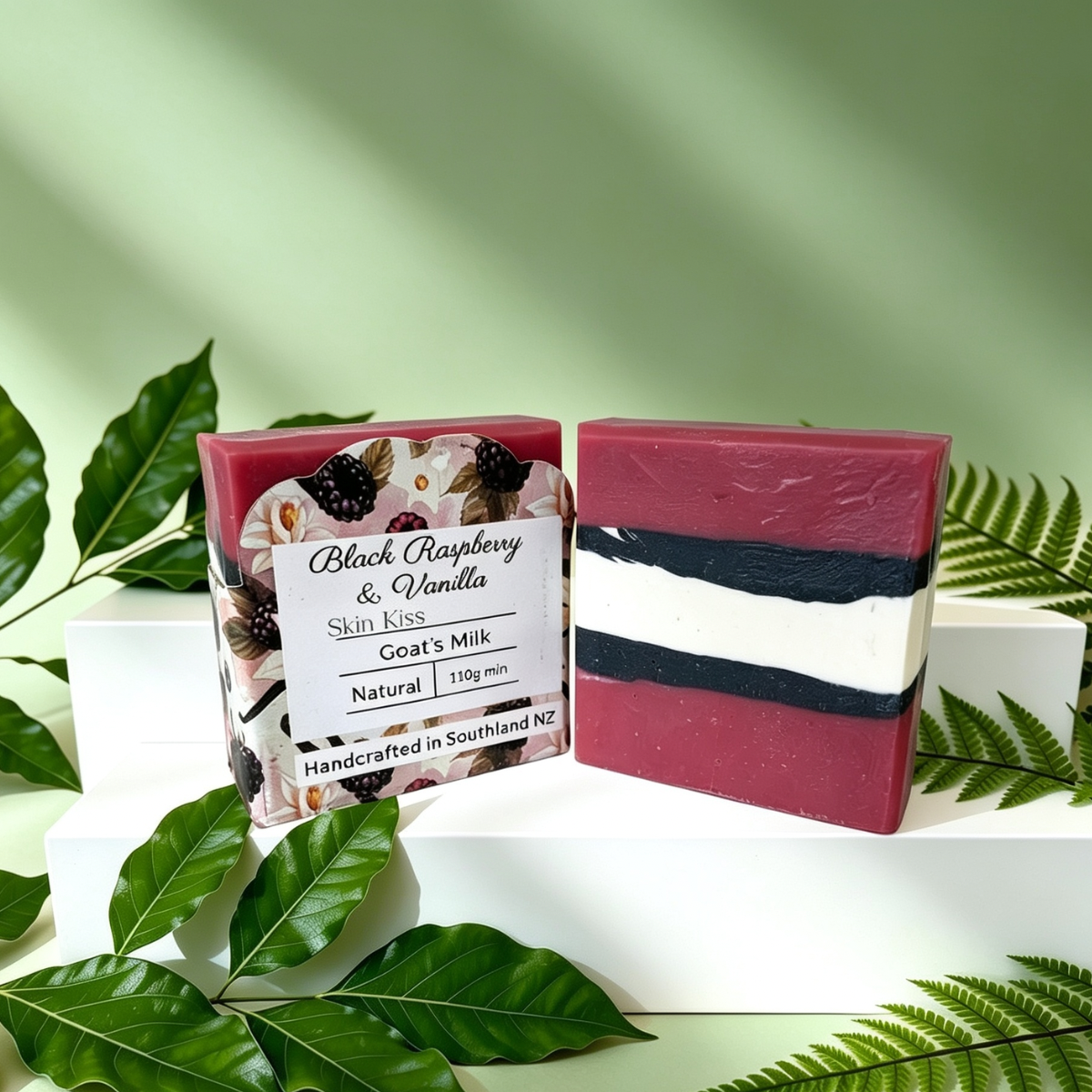 Black Raspberry and Vanilla | Popular Berry Artisan Soap Bar