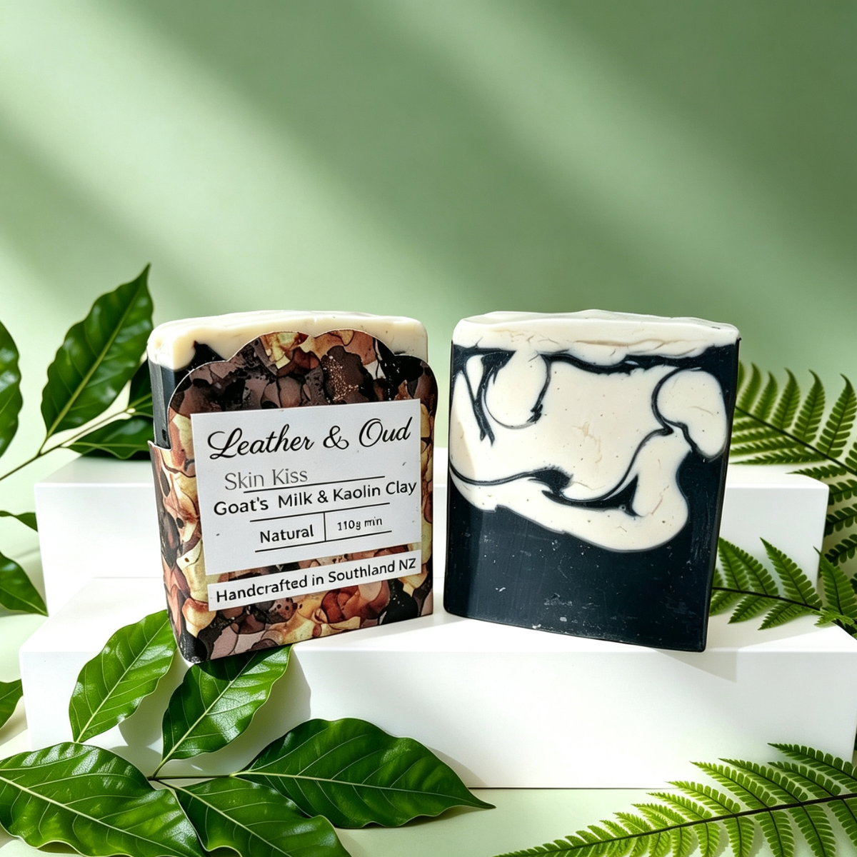 Leather & Oud | Masculine Woody Artisan Soap Bar