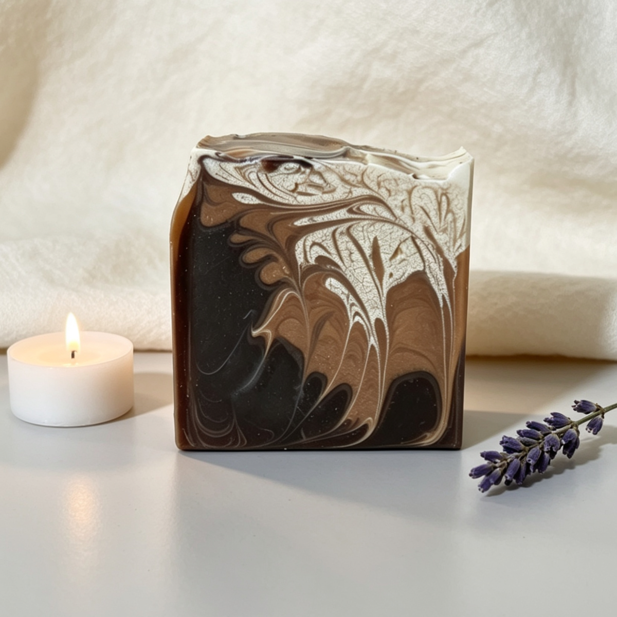 Vanilla, Sugared Violet & Plum | Gourmand Artisan Soap Bar