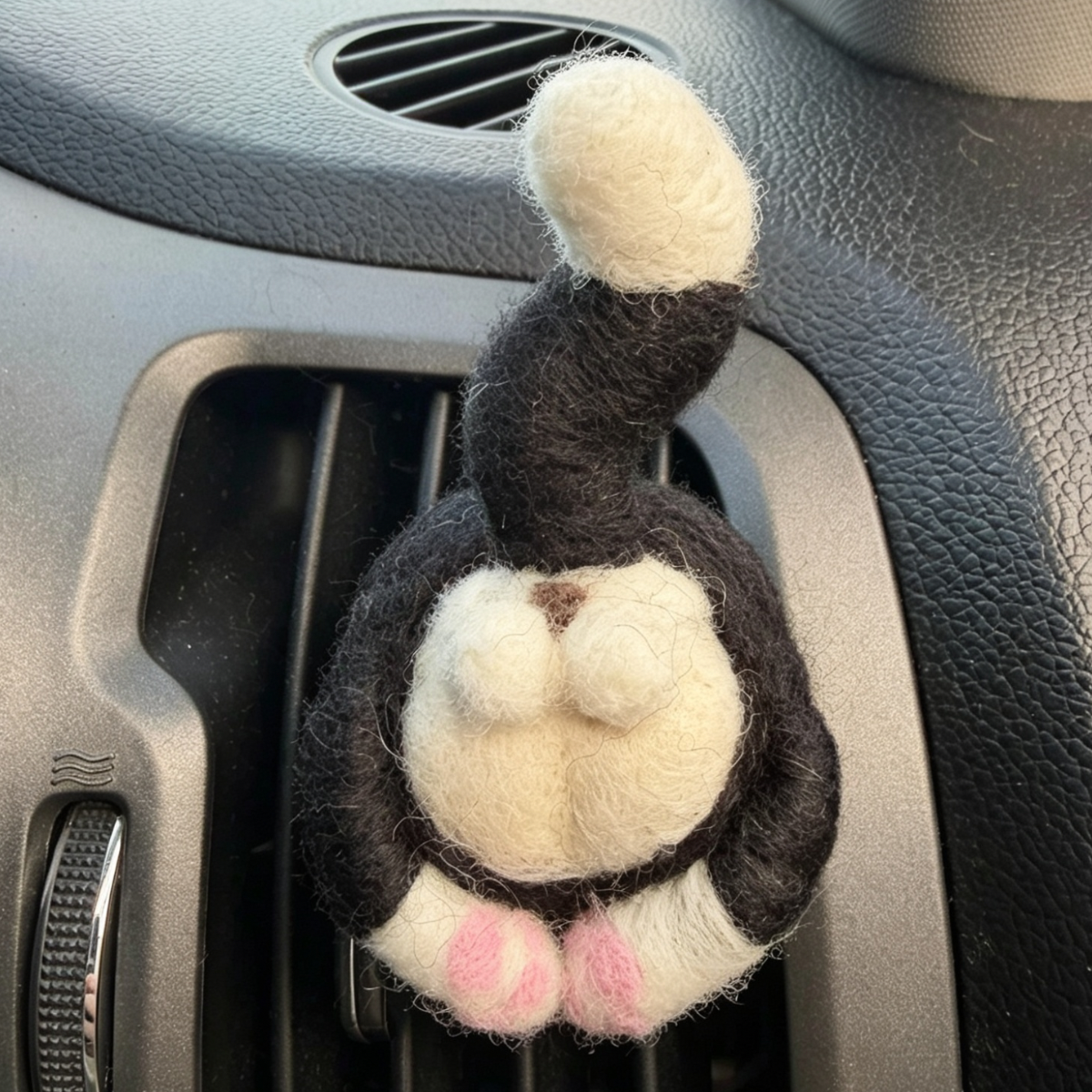 Purrfect Butt | Wooly Cat Butt Car Freshener | NZ Made