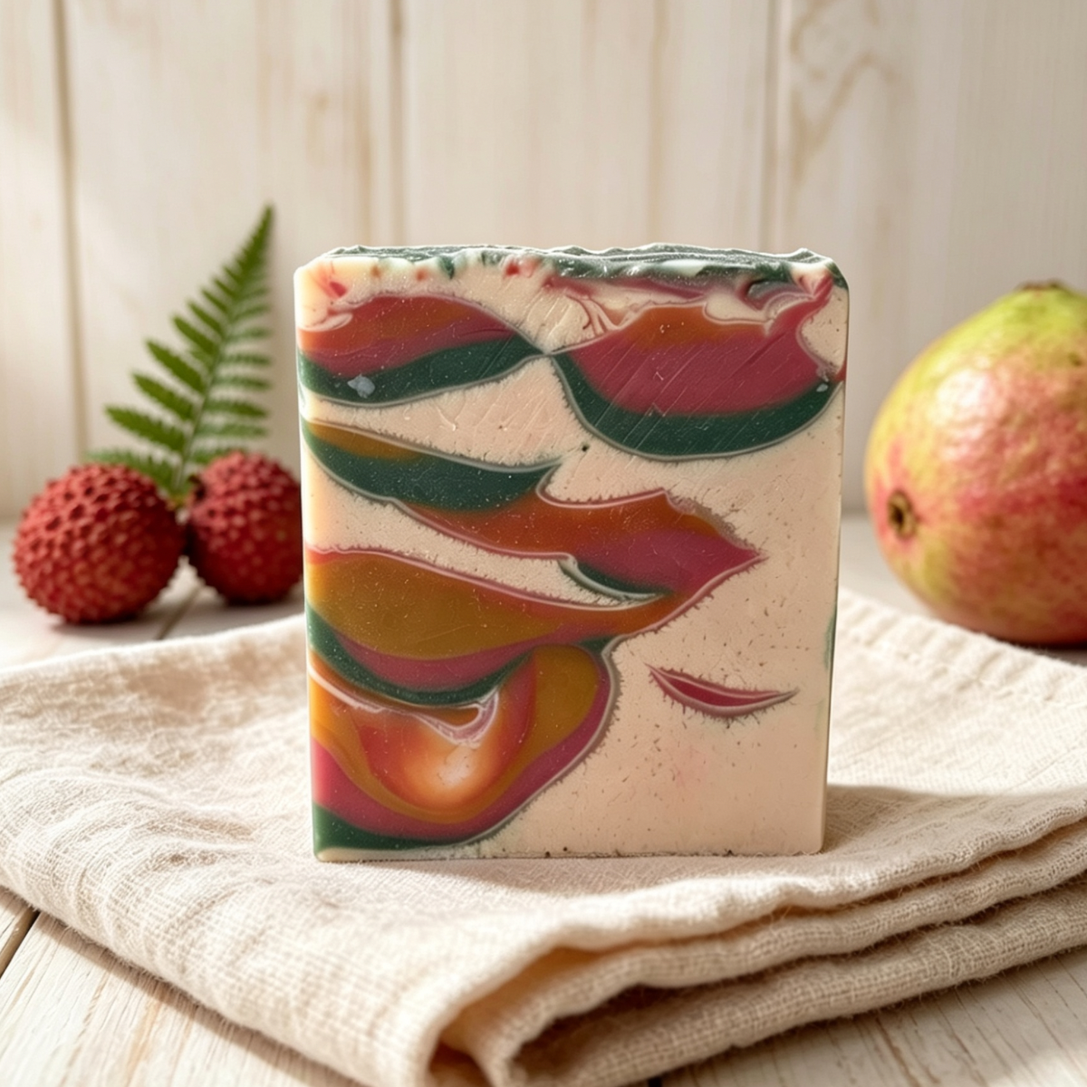 Lychee & Guava | Tropical Sorbet Artisan Soap Bar