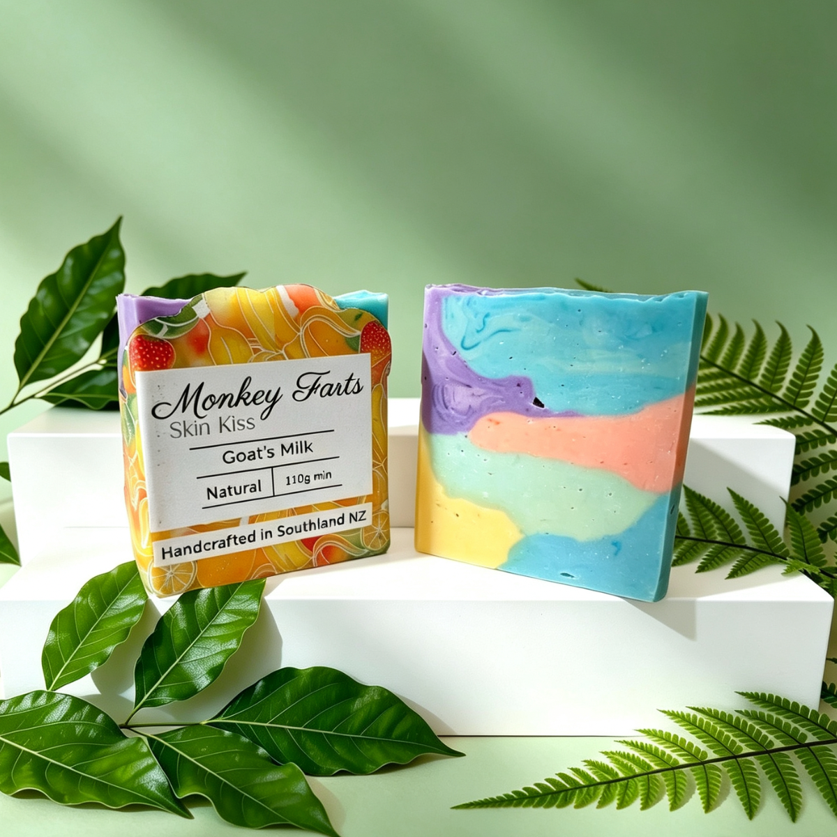 Monkey Farts | Fun Fruity Kids Artisan Soap Bar
