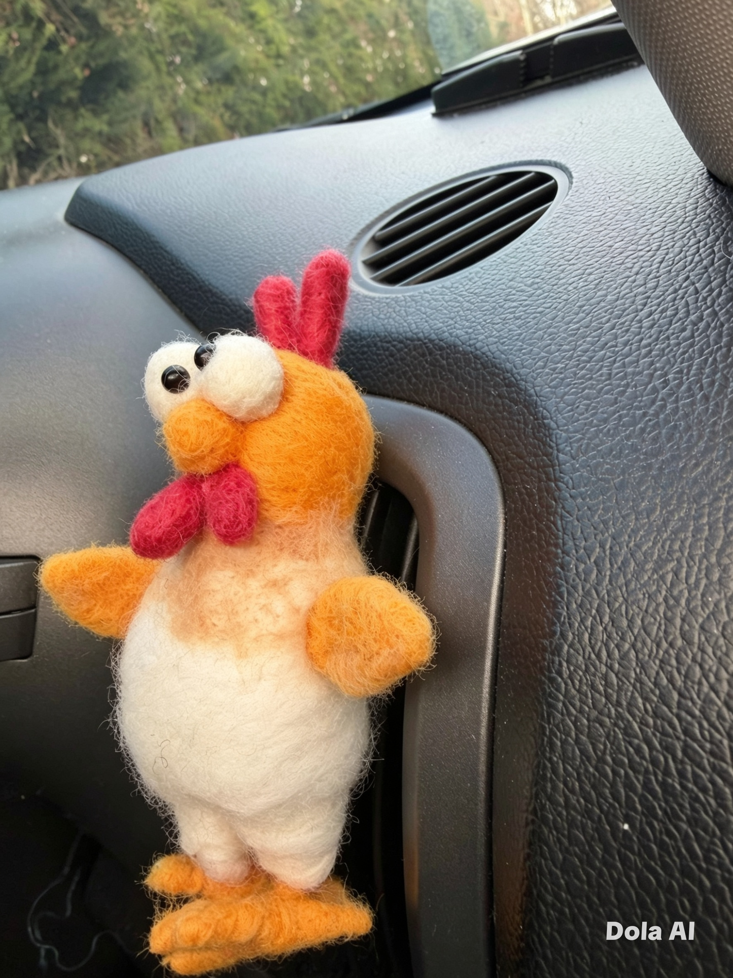 Henny Whiff | Wooly Rooster Car Freshener | NZ Made