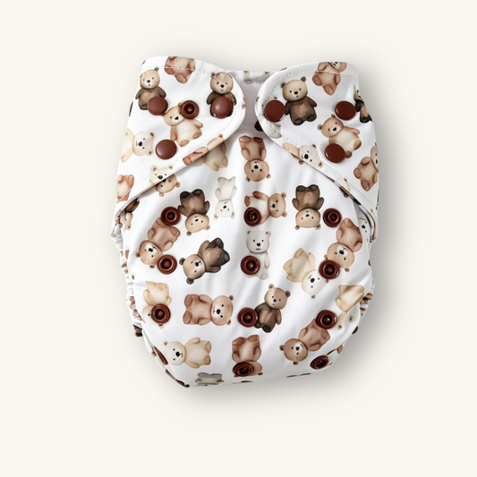 Teddy Bear Treasures Cloth Nappy
