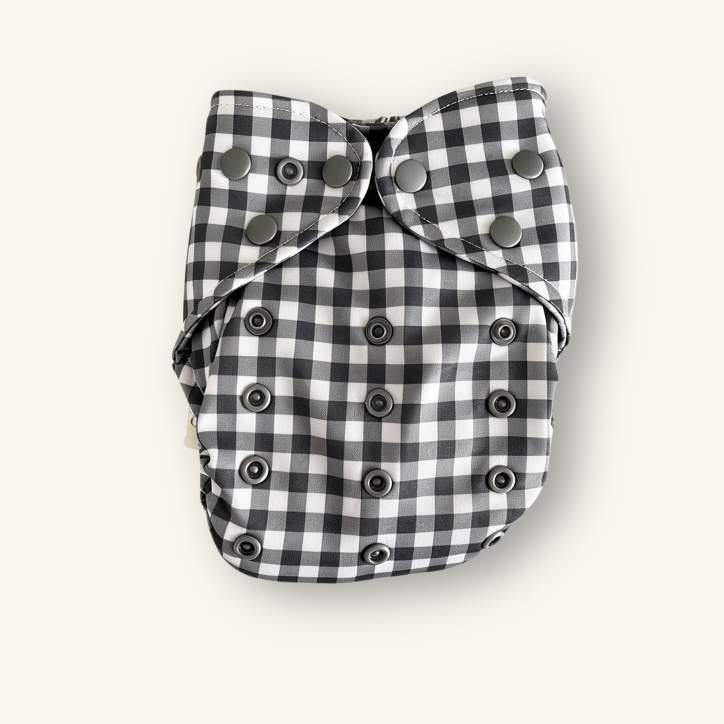 Classic Gingham Cloth Nappy