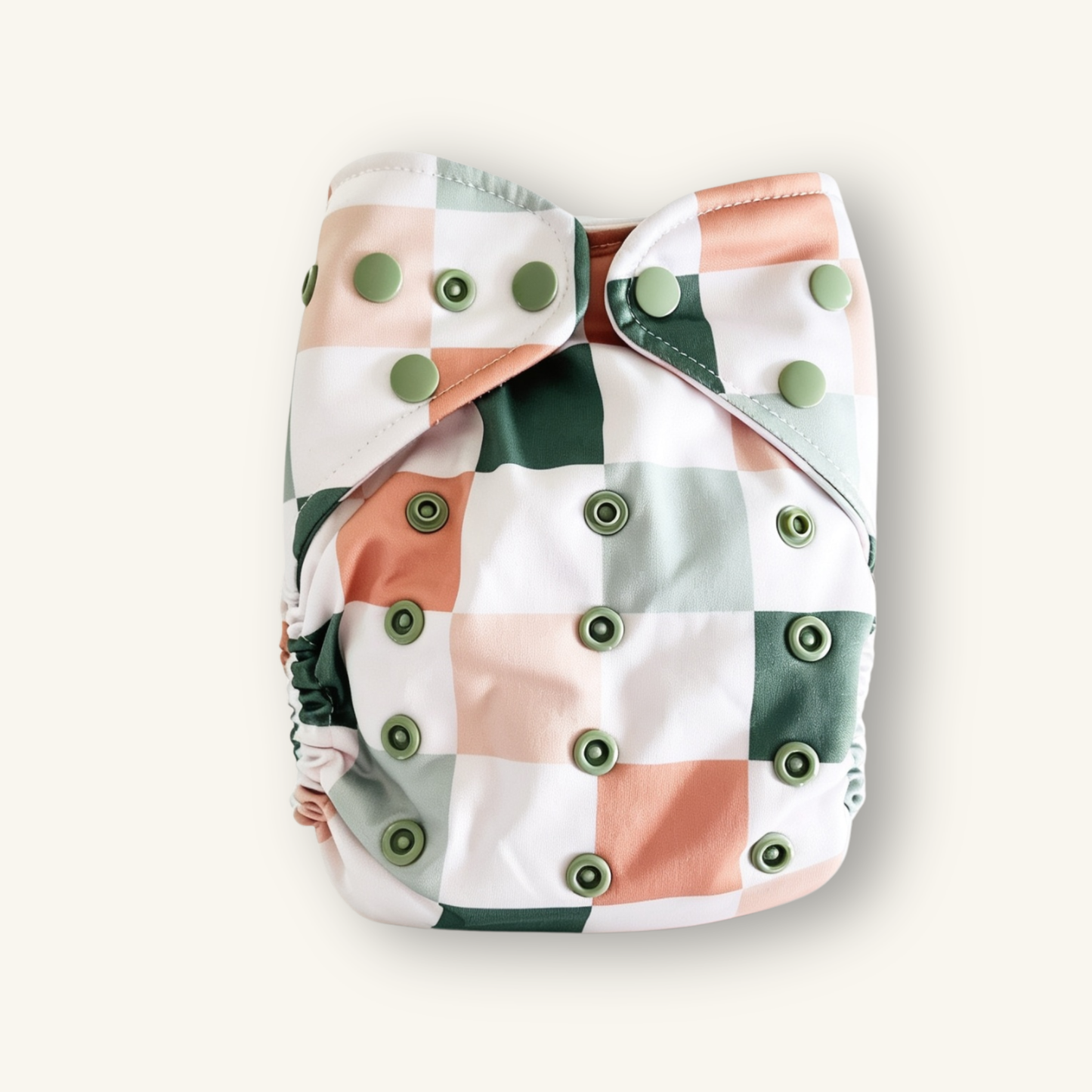 Boho Check Cloth Nappy