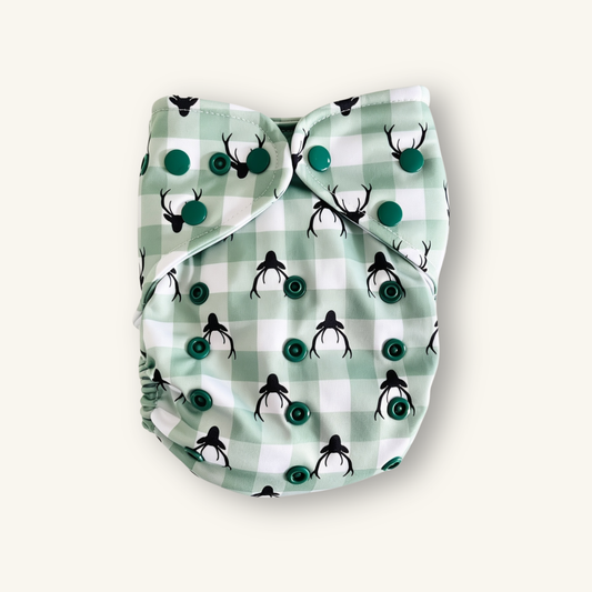 Stag Squad Cloth Nappy