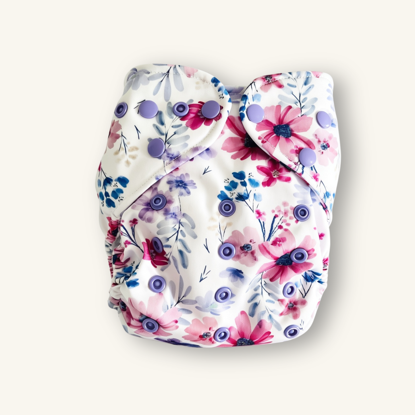 Montana Floral Cloth Nappy
