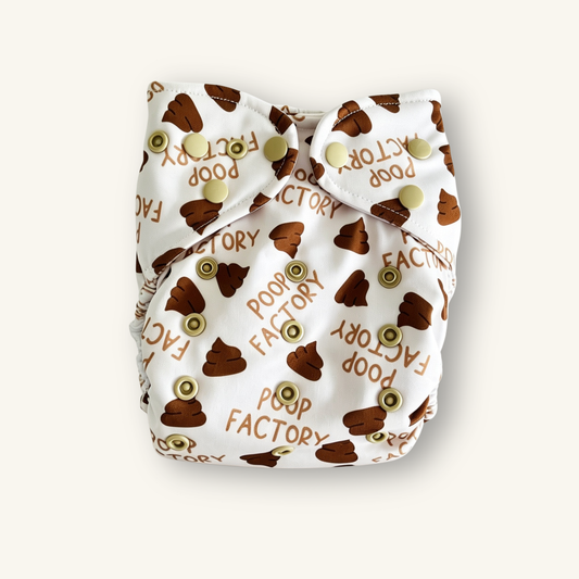 Poop Factory Cloth Nappy