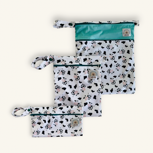 Cowprint Capers Wet Bag