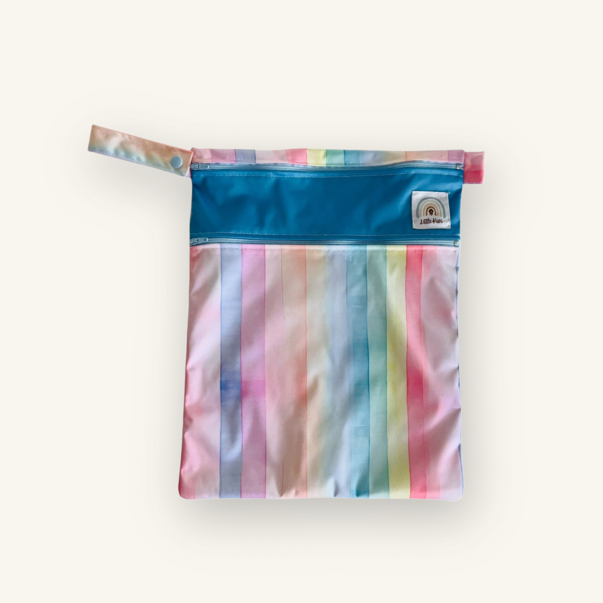 Pastel Stripes Wet Bag