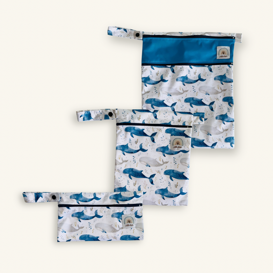Whale Tales Wet Bag