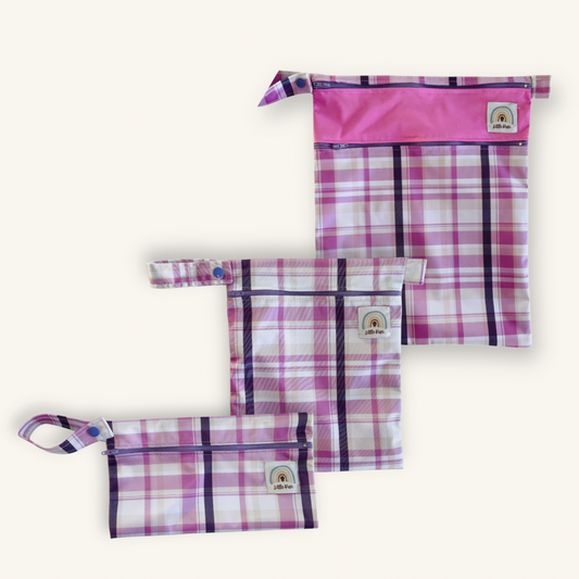 Posh Plaid Wet Bag