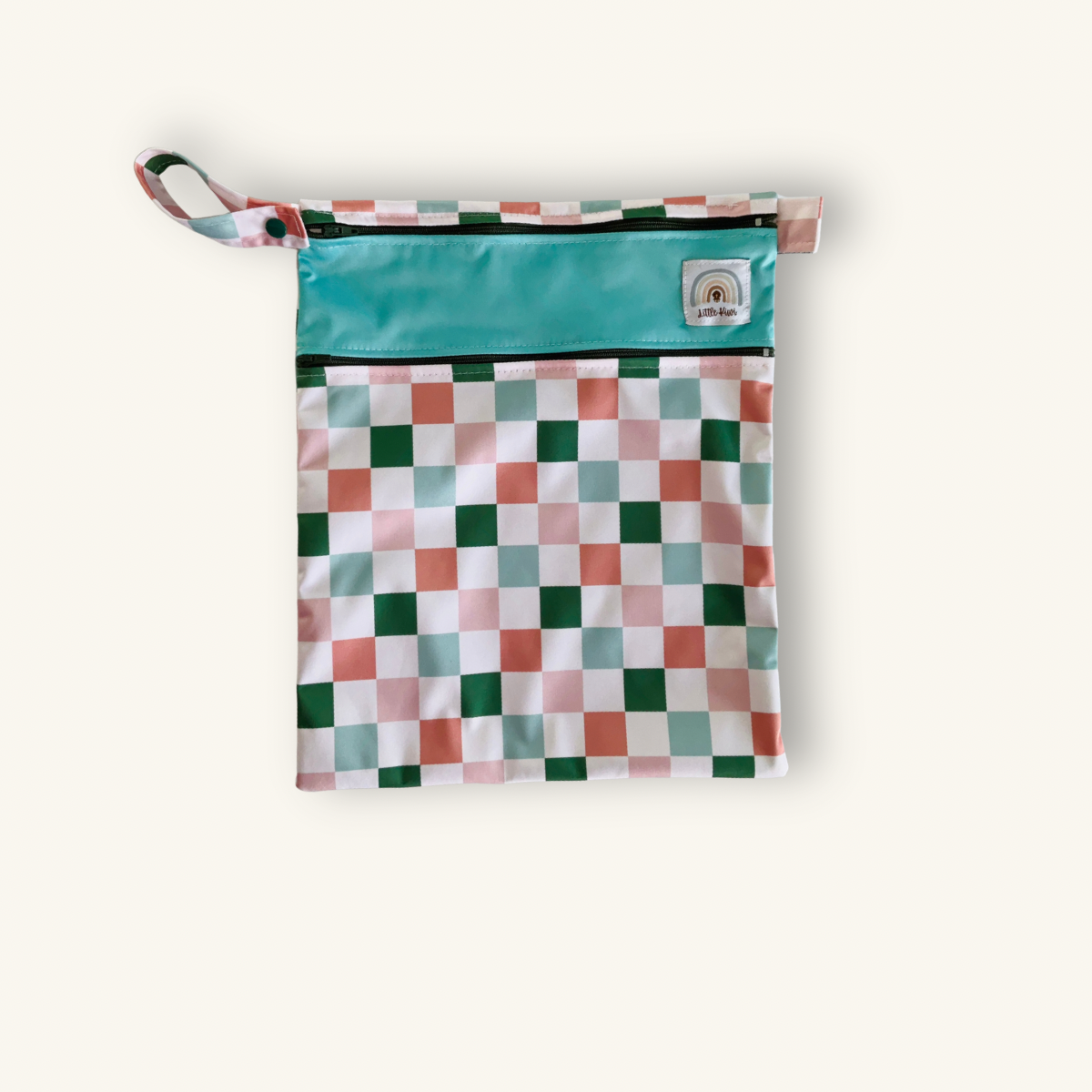 Boho Check Wet Bag