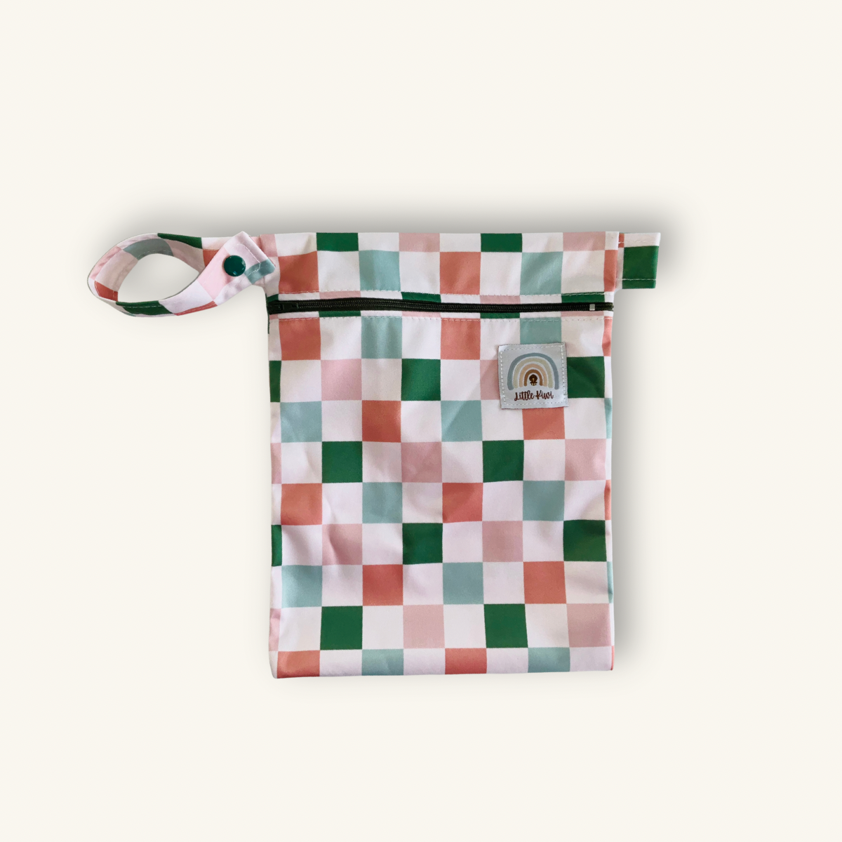 Boho Check Wet Bag