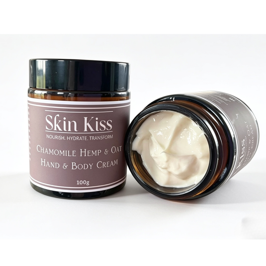 Skin Kiss Chamomile Hemp & Oat Hand & Body Cream