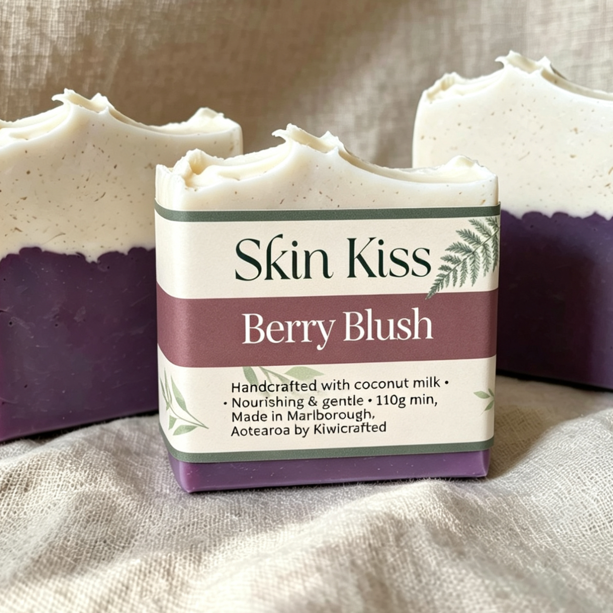 Berry Blush | Fruity Floral Artisan Soap Bar