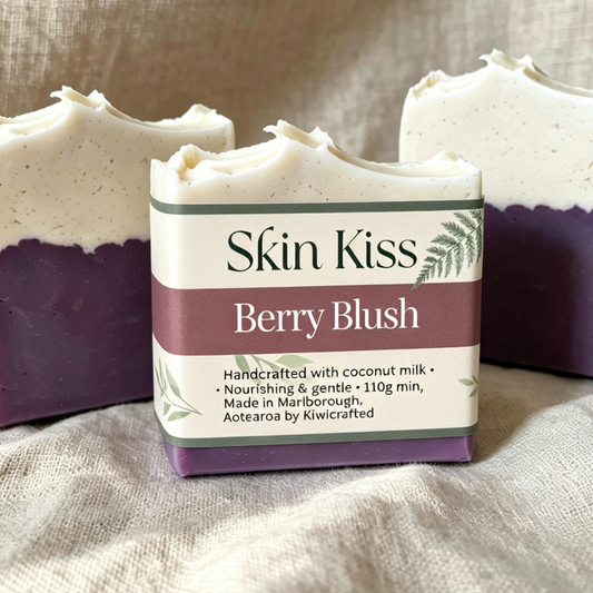 Berry Blush | Fruity Floral Artisan Soap Bar