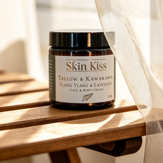 Tallow & Kawakawa Ylang Ylang & Lavender Face & Body Balm – 100g