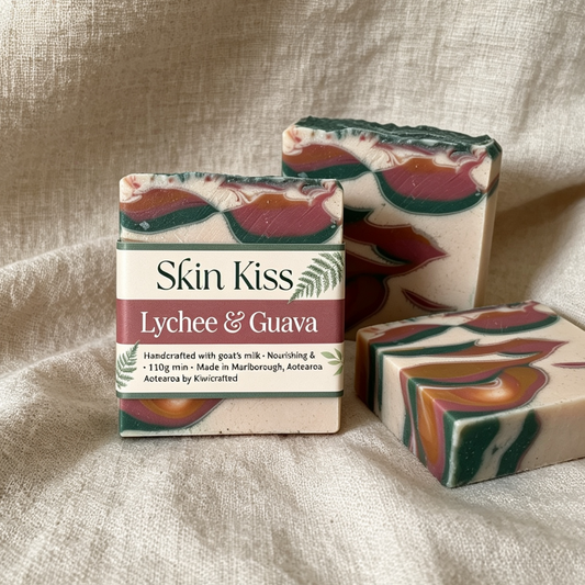 Lychee & Guava | Tropical Sorbet Artisan Soap Bar
