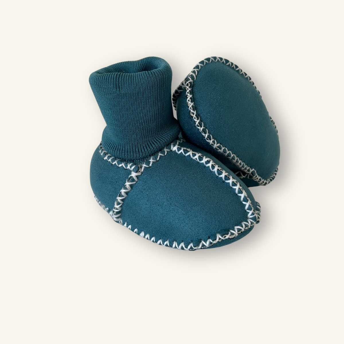 Mossy Meadow Sheepskin Booties