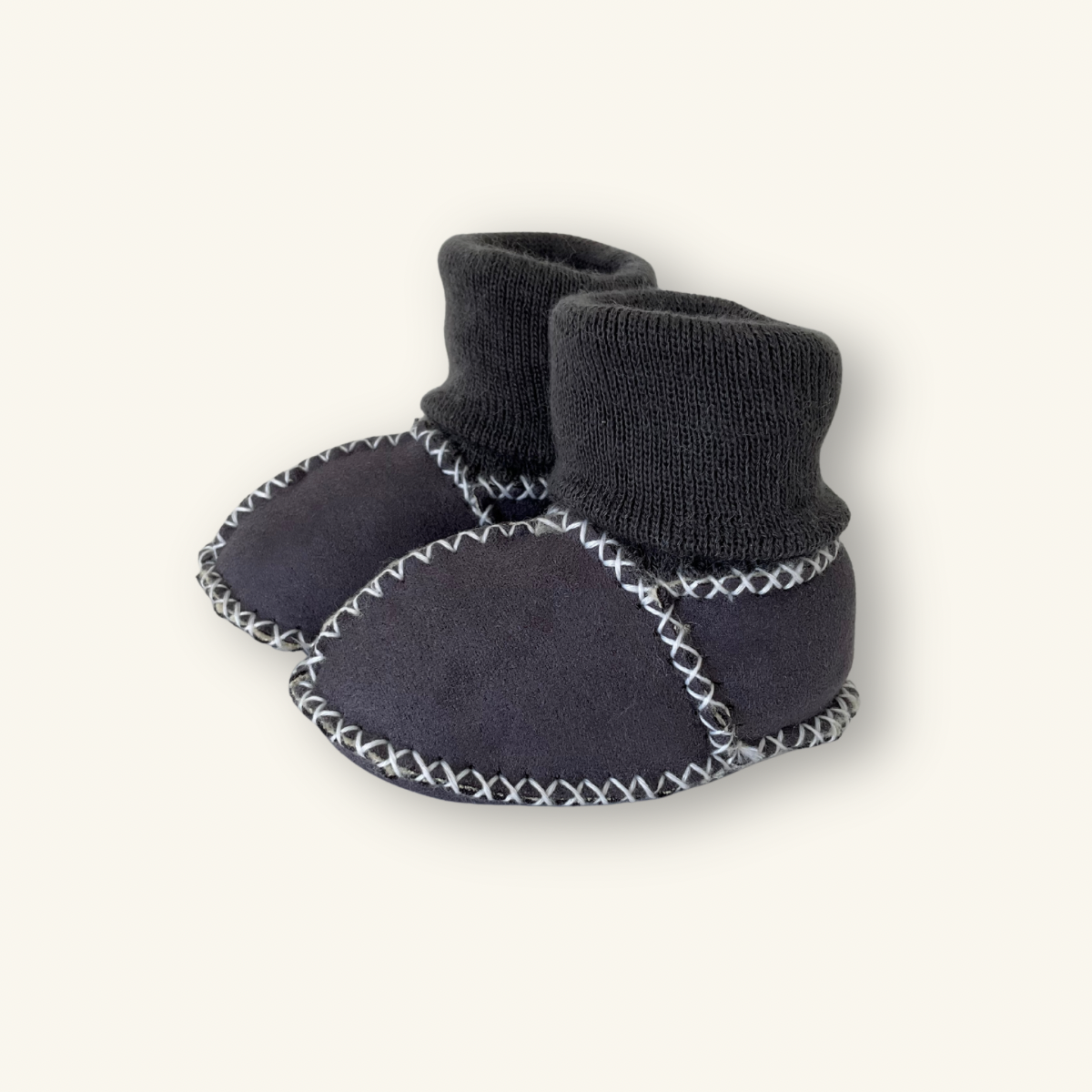 Koala Grey Sheepskin Bootie