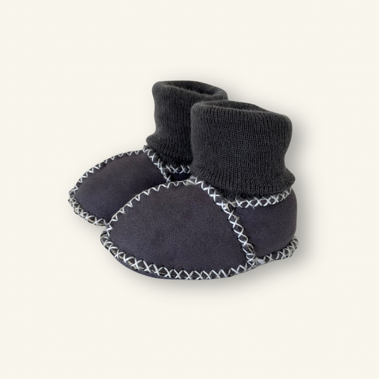 Koala Grey Sheepskin Bootie