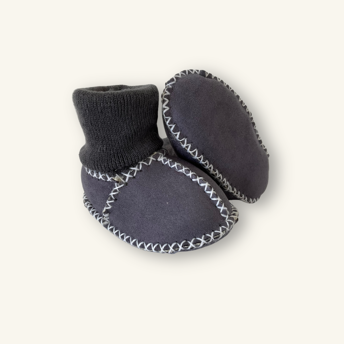 Koala Grey Sheepskin Bootie