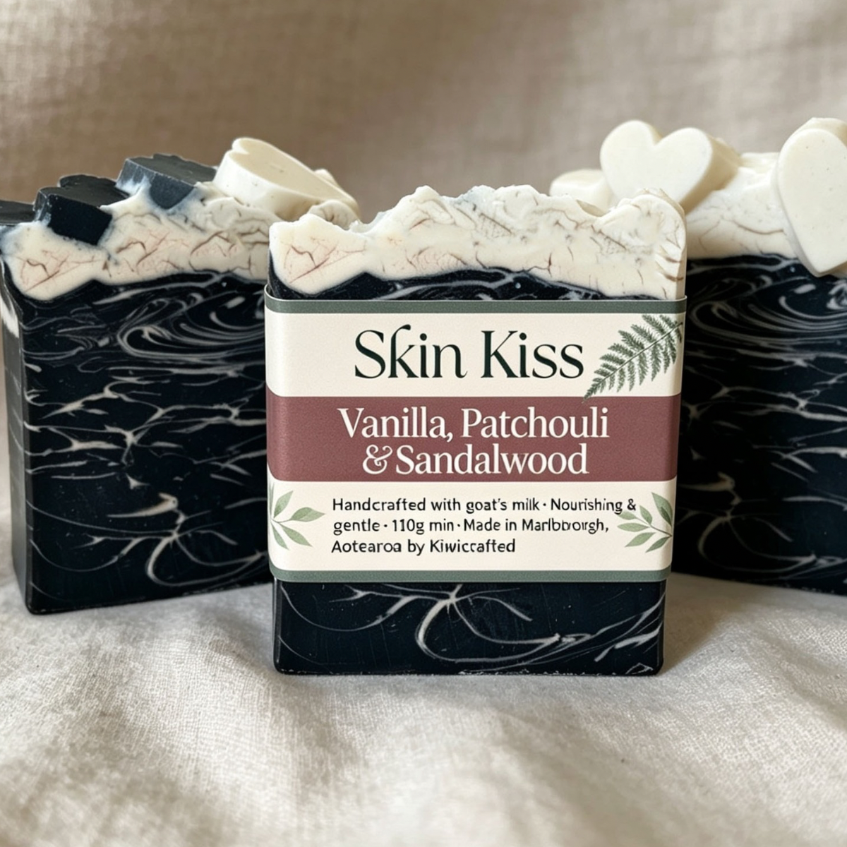 Vanilla, Patchouli & Sandalwood | Warm Woody Artisan Soap Bar