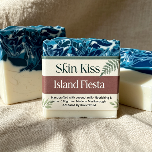 Island Fiesta | Tropical Citrus & Melon Artisan Soap Bar