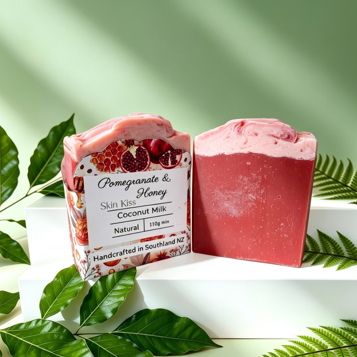 Pomegranate & Honey | Fruity Floral Artisan Soap Bar