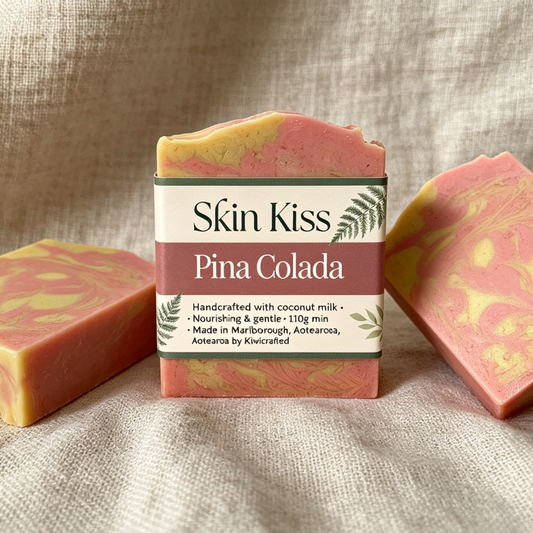 Piña Colada | Tropical Pineapple & Coconut Artisan Soap Bar