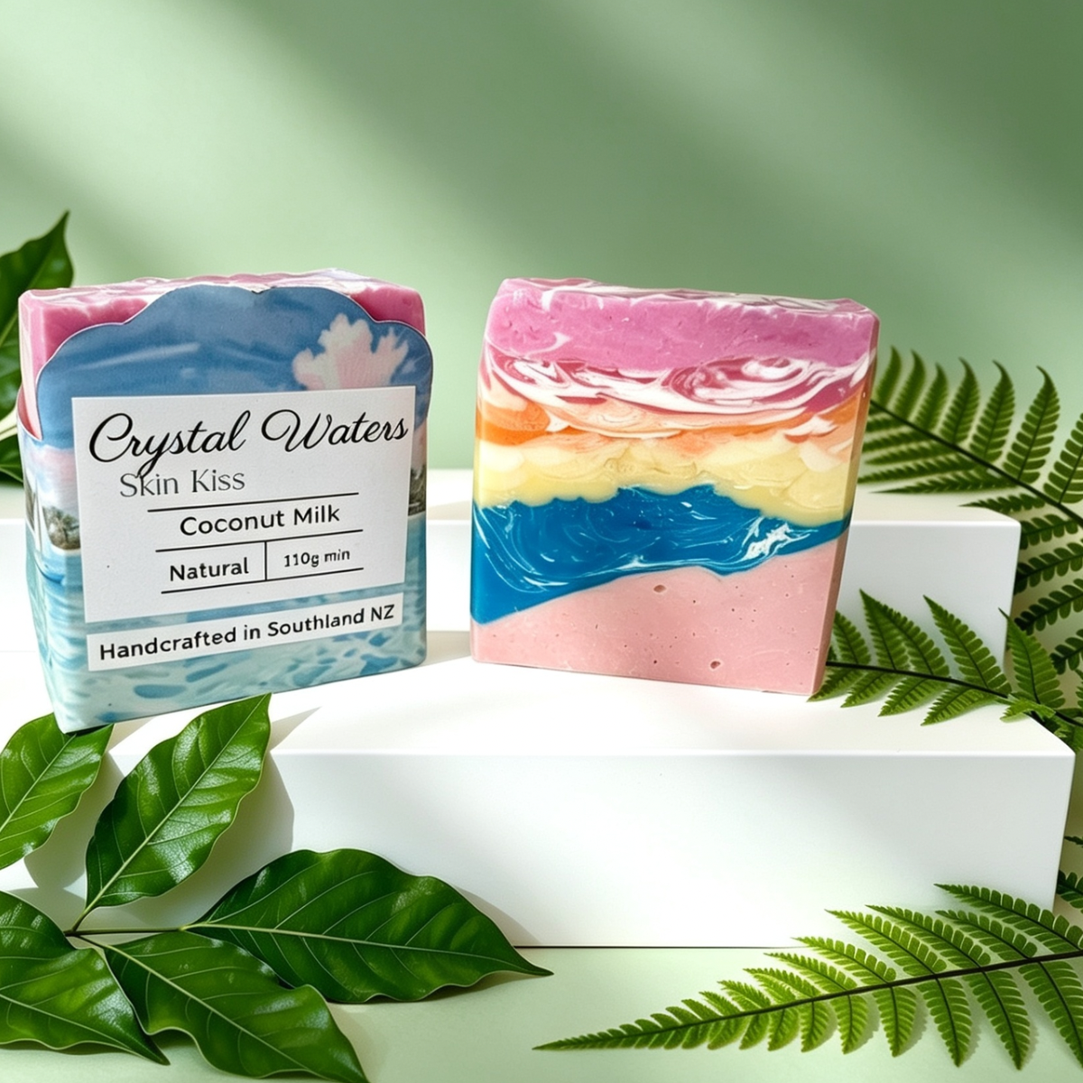 Crystal Waters | Aquatic Fresh Artisan Soap Bar