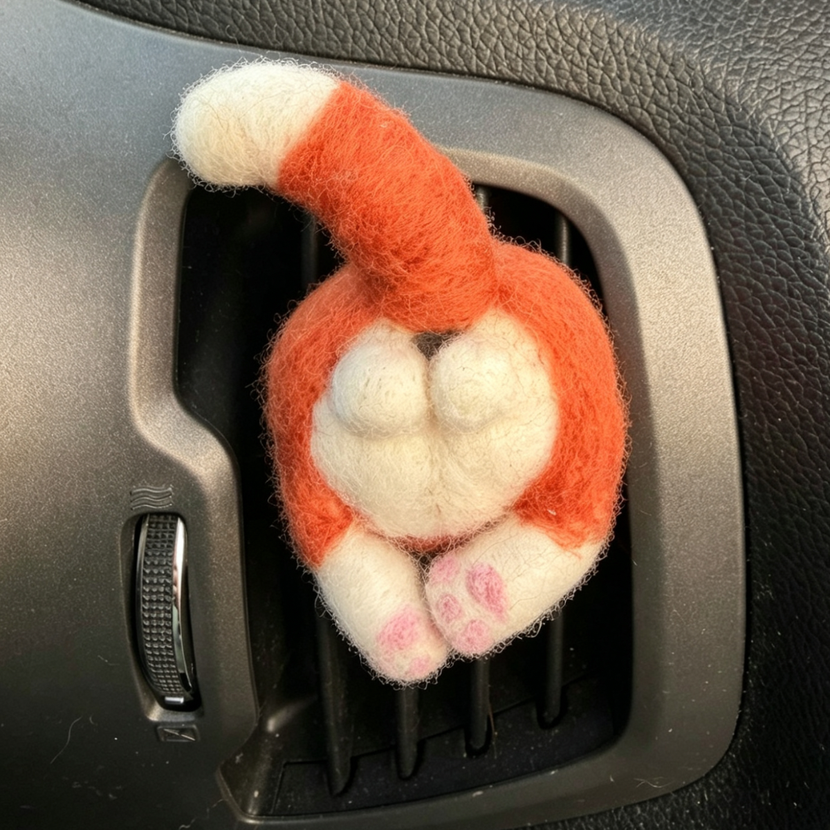 Purrfect Butt | Wooly Cat Butt Car Freshener | NZ Made