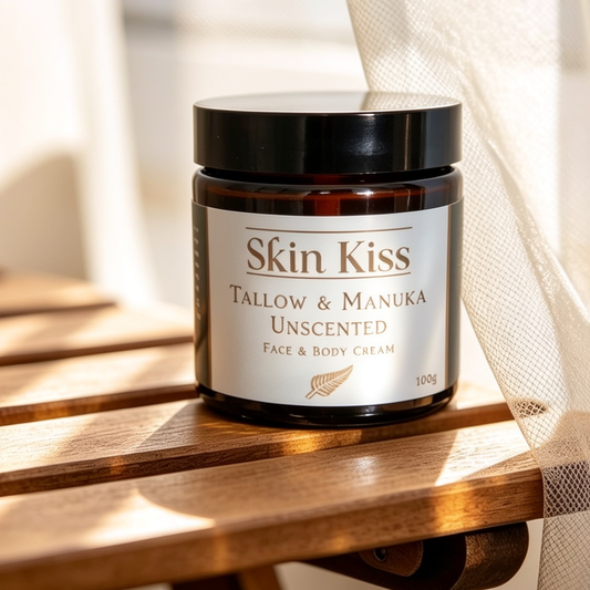 Tallow & Manuka Unscented Face & Body Balm – 100g