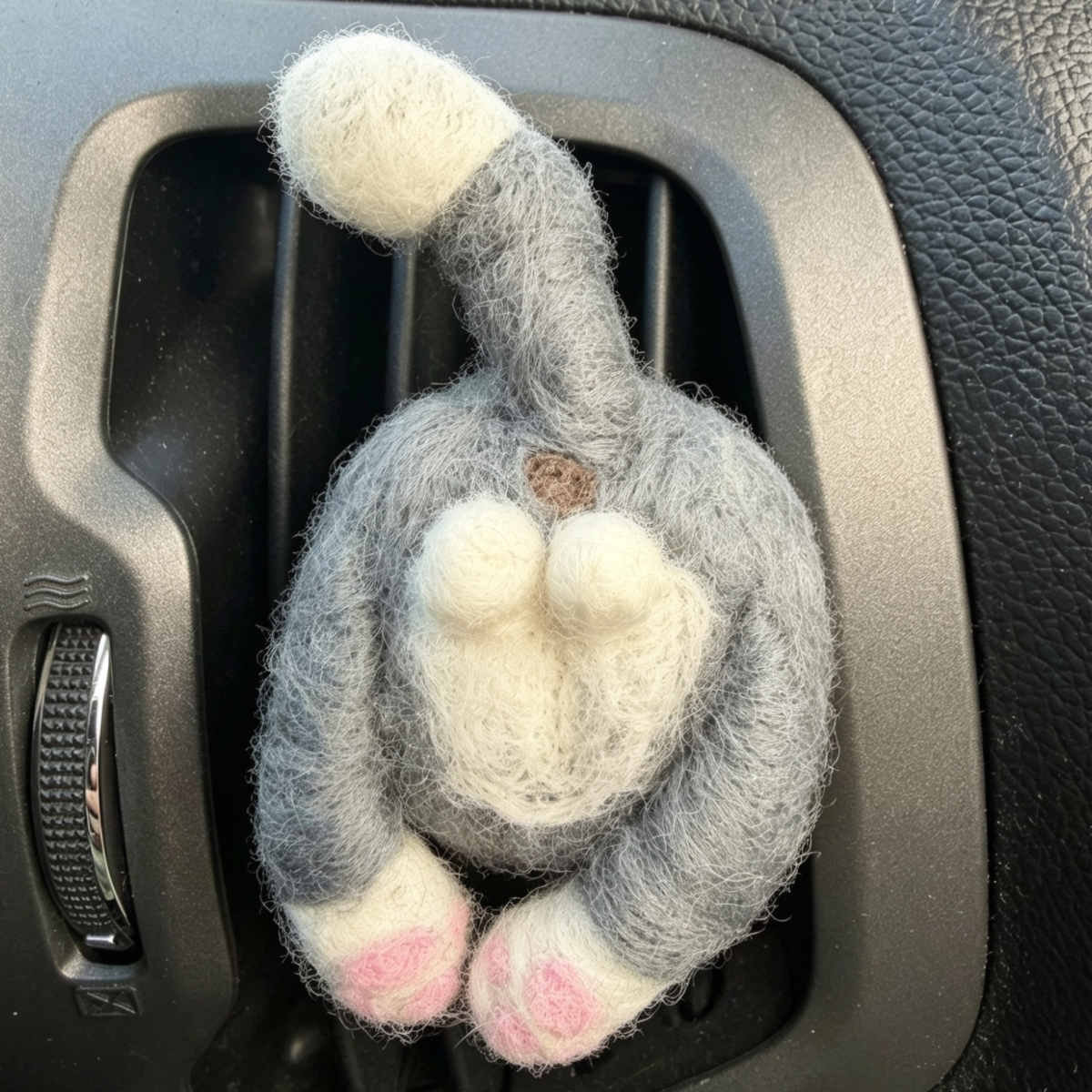 Purrfect Butt | Wooly Cat Butt Car Freshener | NZ Made