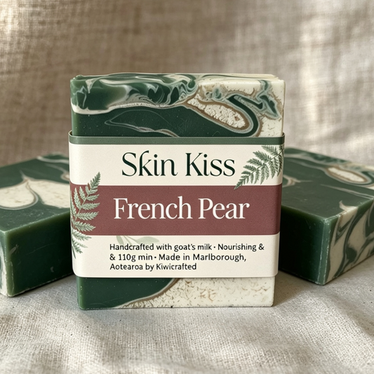 French Pear | Best-Seller Brandied Pear Artisan Soap Bar