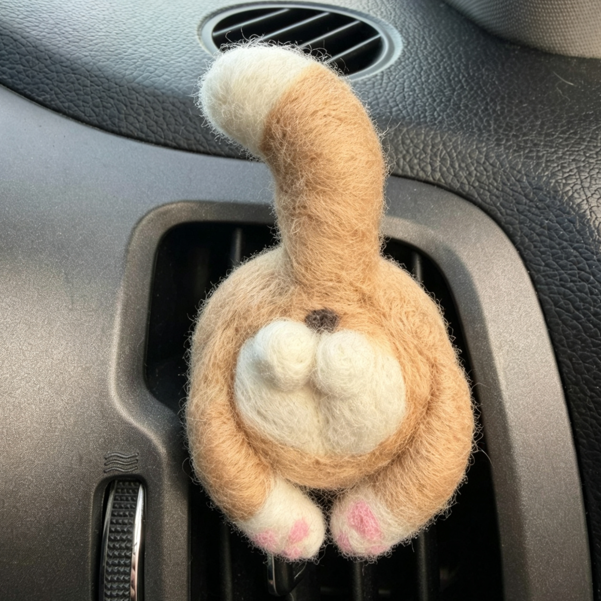 Purrfect Butt | Wooly Cat Butt Car Freshener | NZ Made