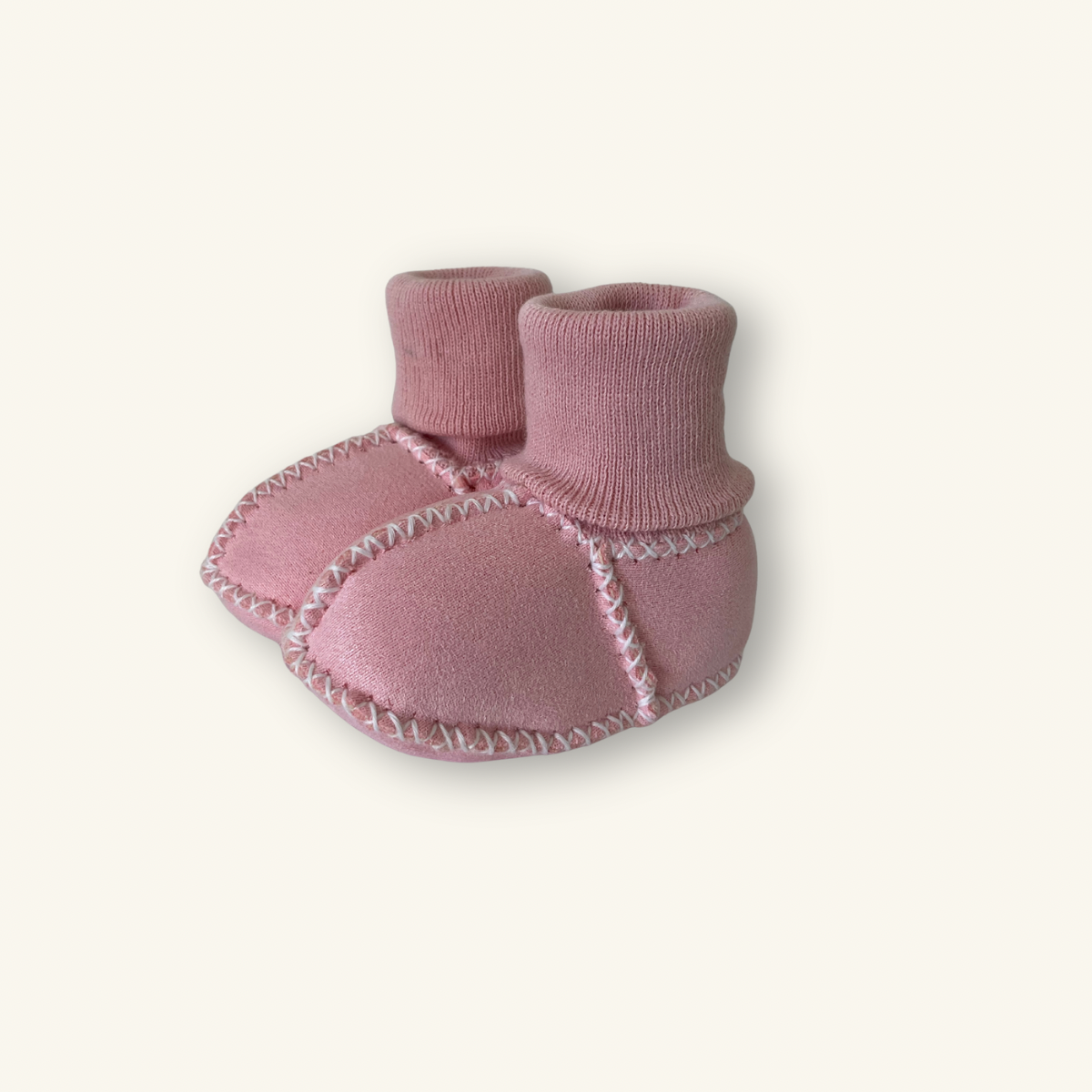 Blush Berry Sheepskin Booties