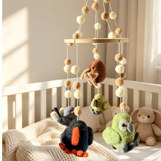 NZ Native Needle Felt Mobile